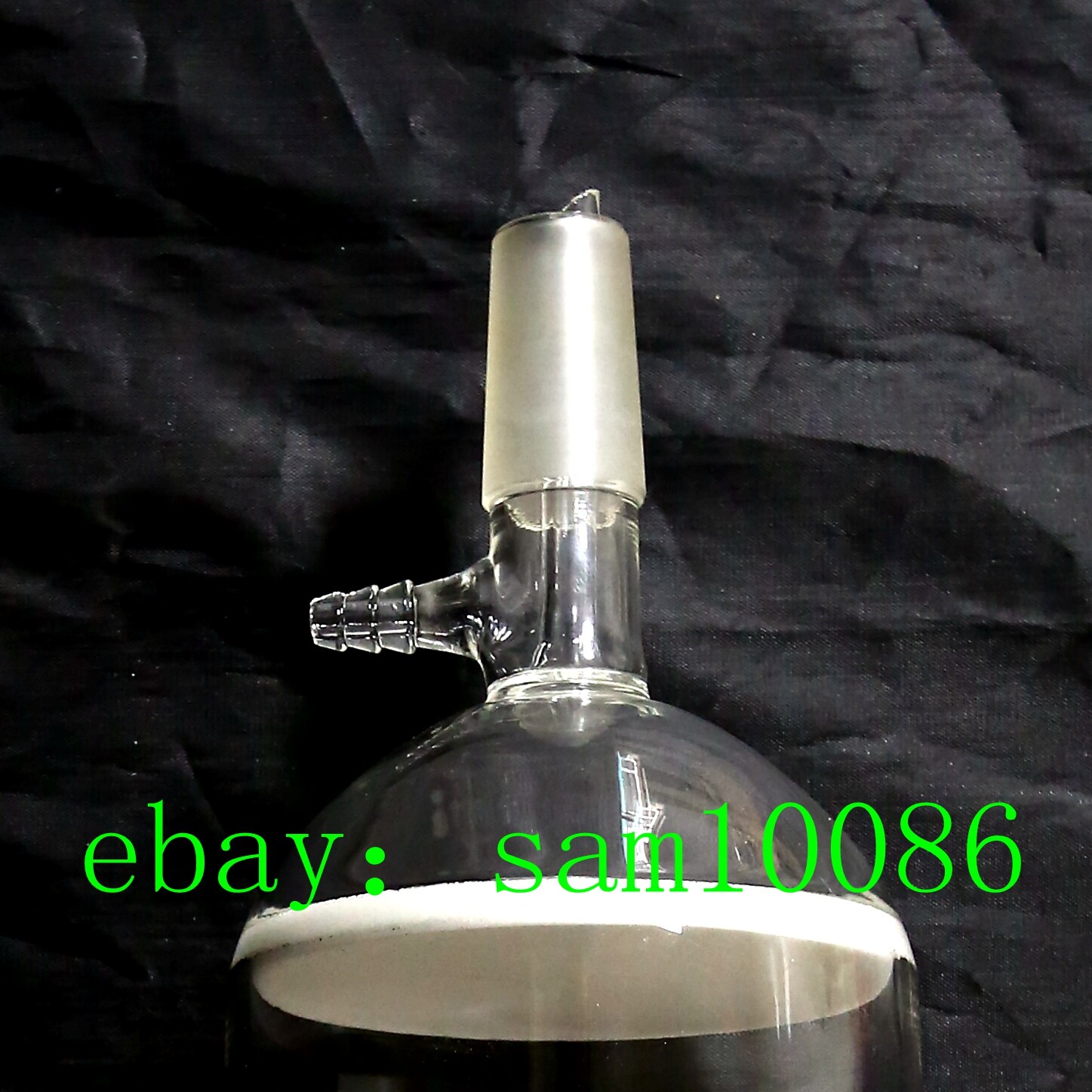 24/40 Buchner Funnel,Filtering Funnell,Glass Funnel with Coarse Filter,Lab chem