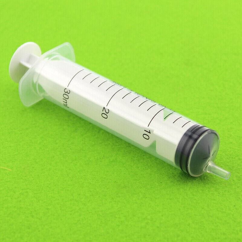 5ml 10ml 20ml 30ml 50ml Reusable Plastic Hydroponics Nutrient Measuring Syringe