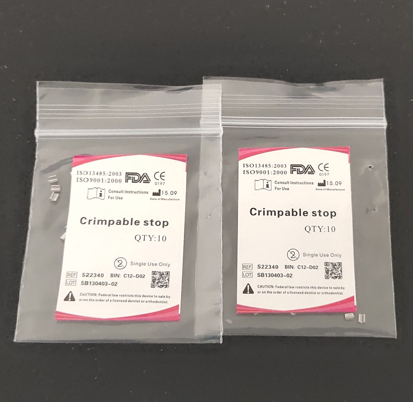 Crimpable Stop Hooks 10Pcs/bag Universal Dental Orthodontics Ortho Product