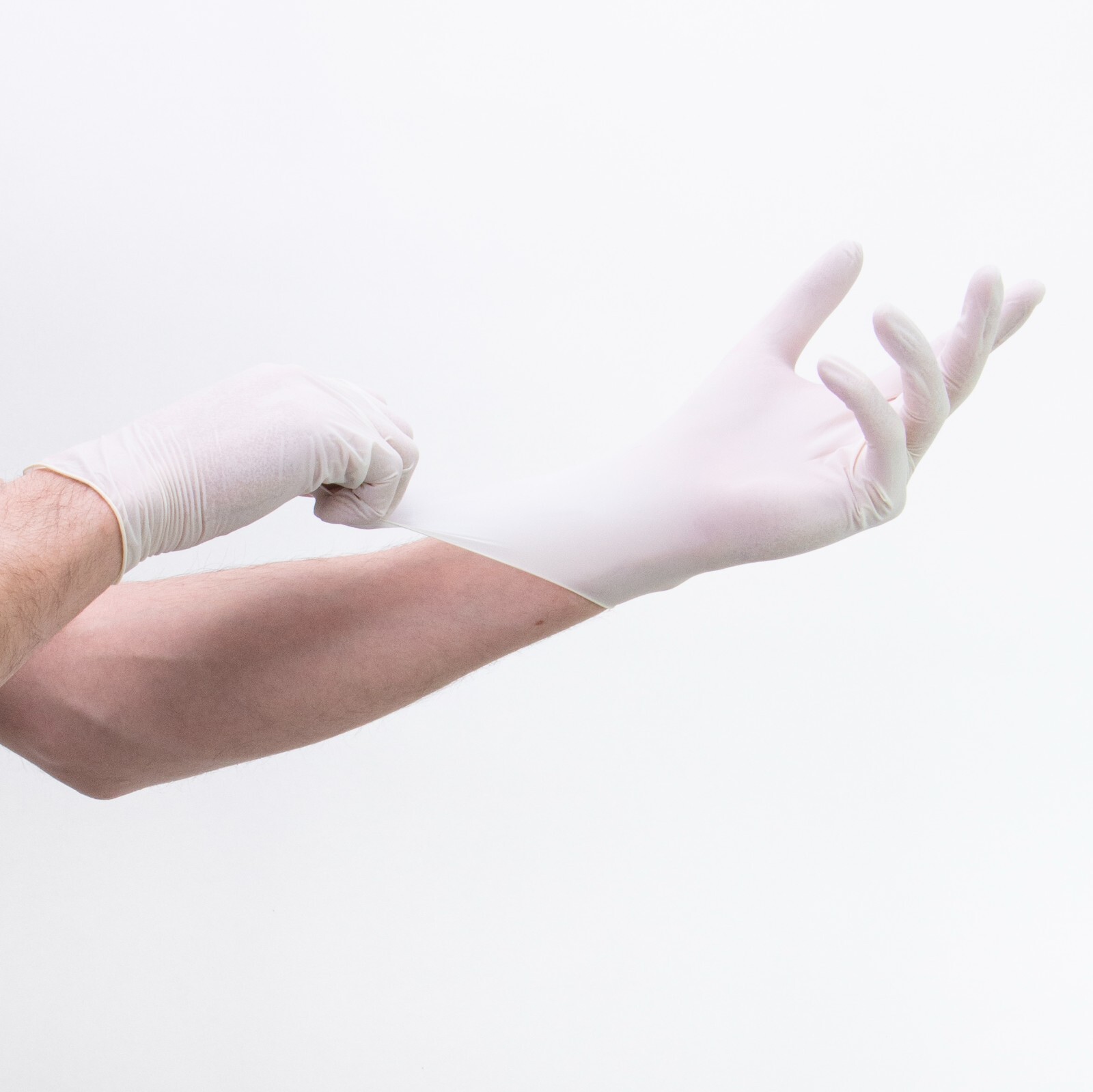 1000 Pcs Latex Exam Gloves White 6 Mil Powder FREE Medical All Size S, M, L, XL