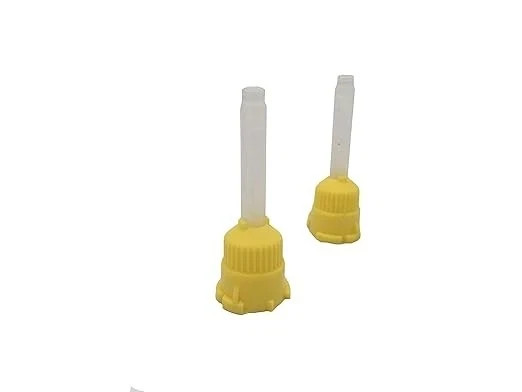 Dental Mixing Tips Impression (Short Yellow 5Cm)1:1 50Pcs
