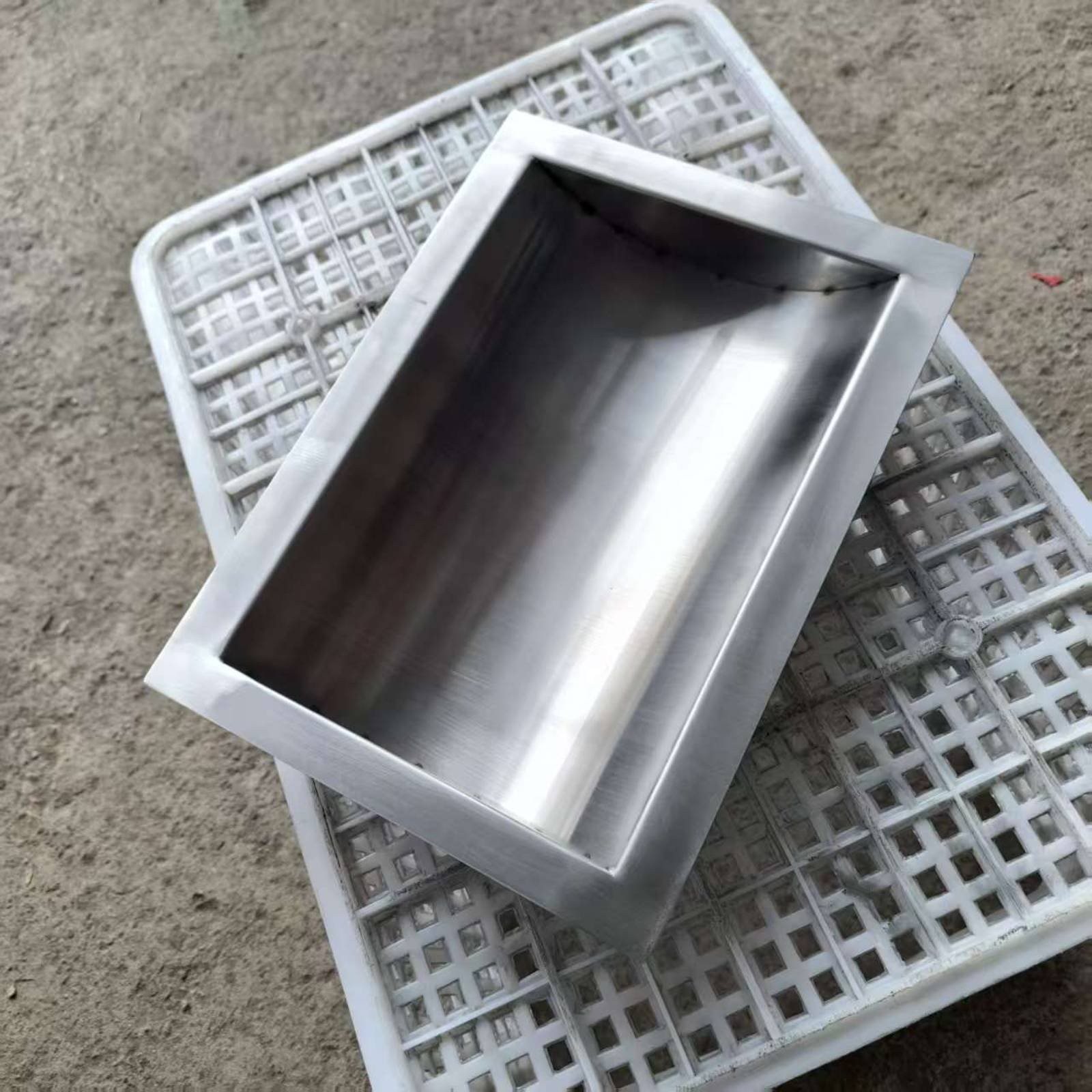 Stainless Steel Currency Tray Easy Installation Transaction Tray Tray Brushed