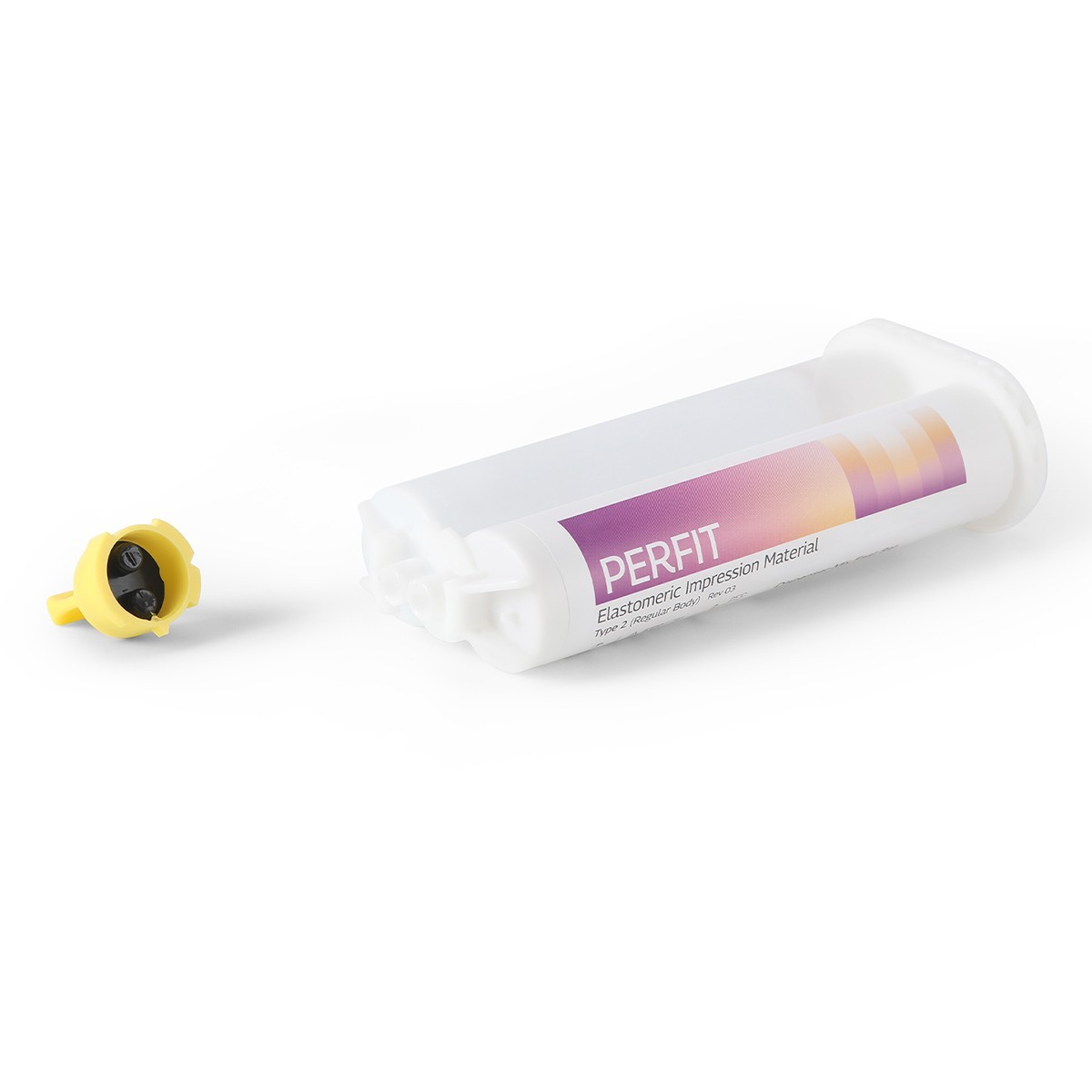 Dental Regular BODY Fast Set VPS PVS VPS Impression Material 50ML*2 Cartridges