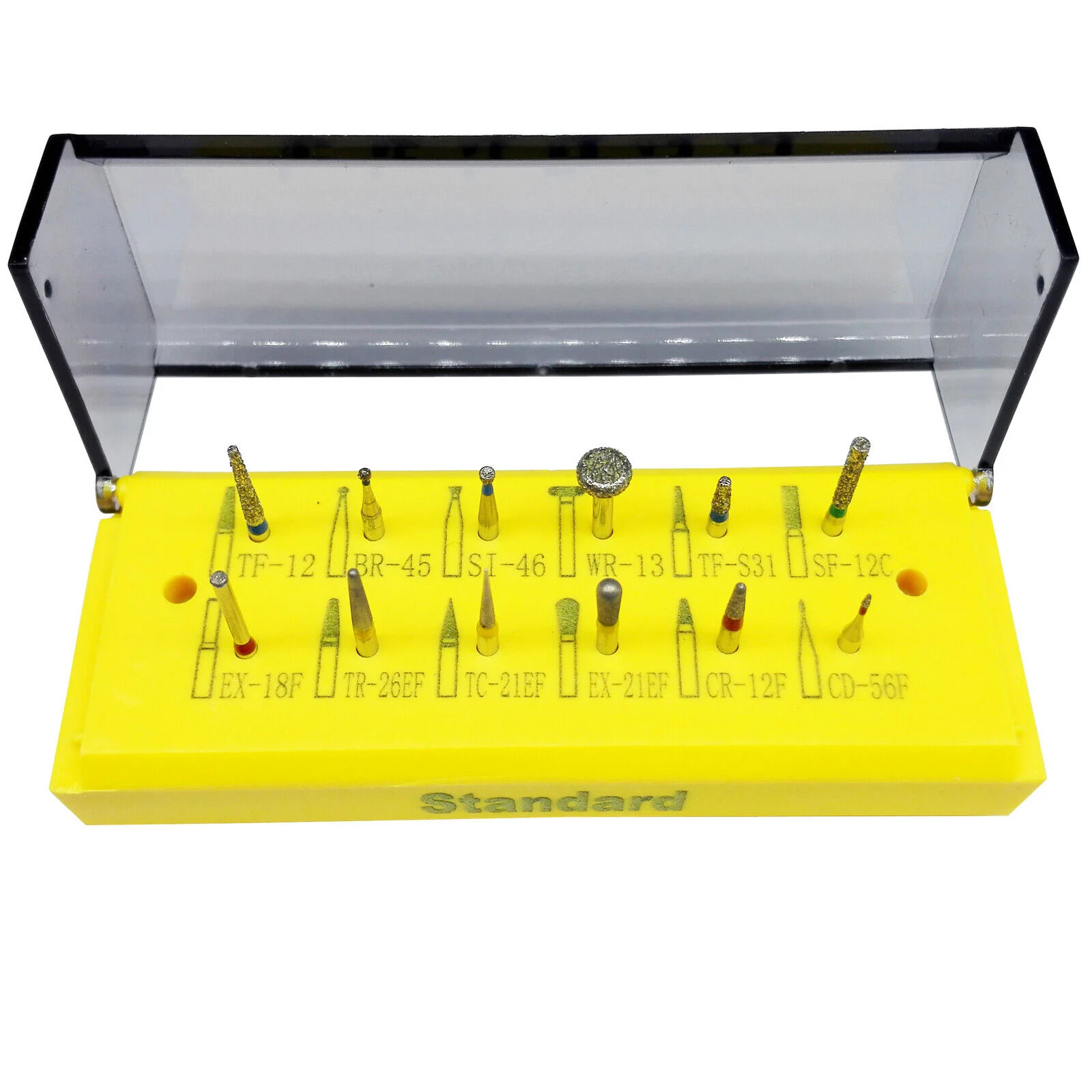Dental Diamond Burs All Ceramic/Porcelain /Anterior Veneer/Broken Crown/Standard