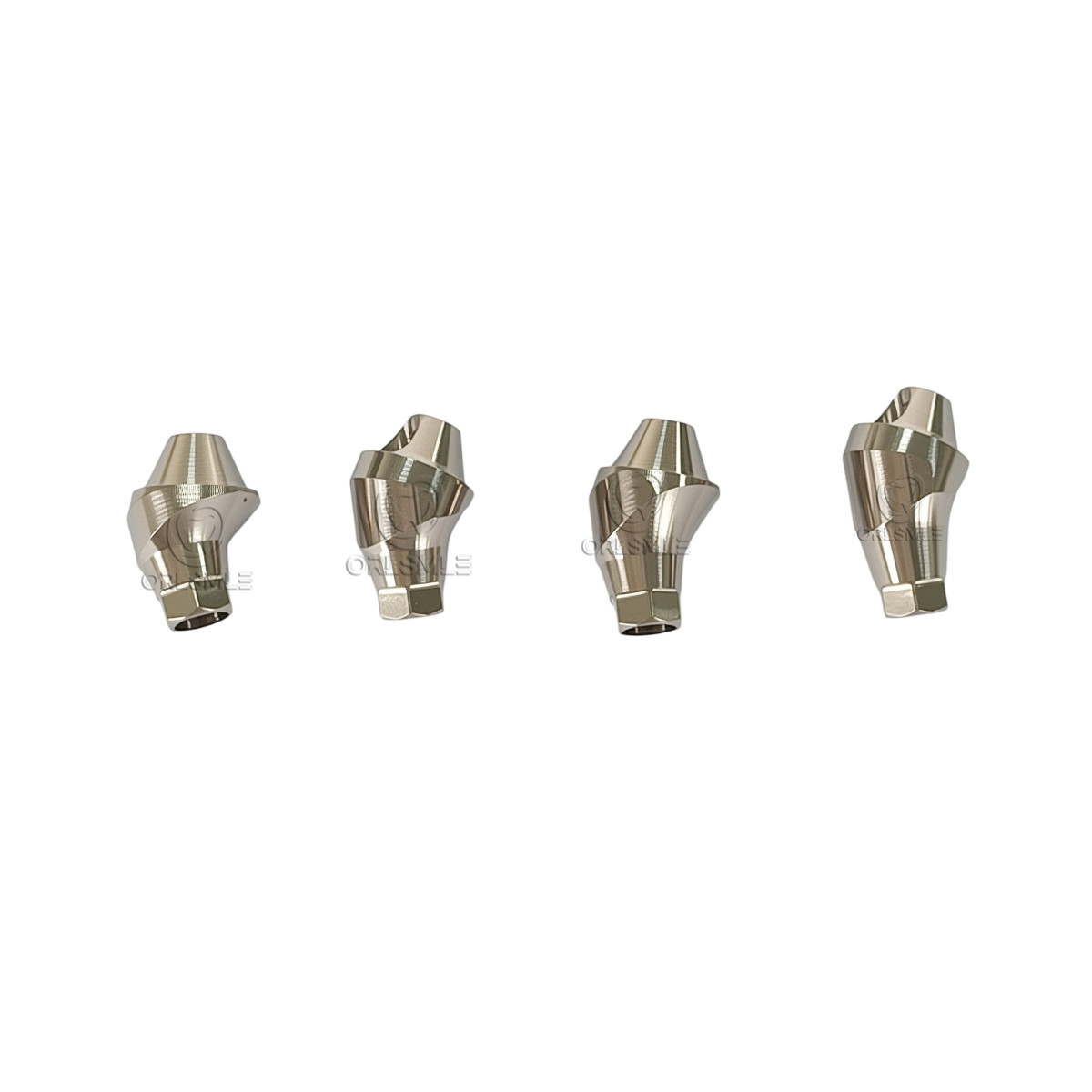 5 pcs Multi unit Angled abutment MUA 17/30/45 degree fit to Hiossen Osstem M/R