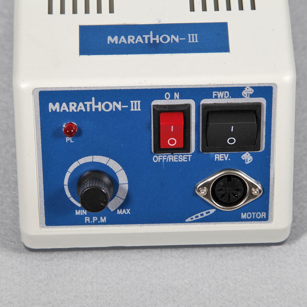 Dental Lab Marathon Polisher Electric Micromotor & Contra angle Prophy Cups GIFT