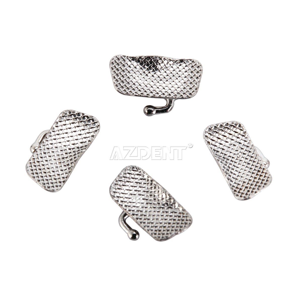 40Pcs AZDENT Dental Orthodontic 1st Molar Buccal Tube Bondable Non-conv Roth.022