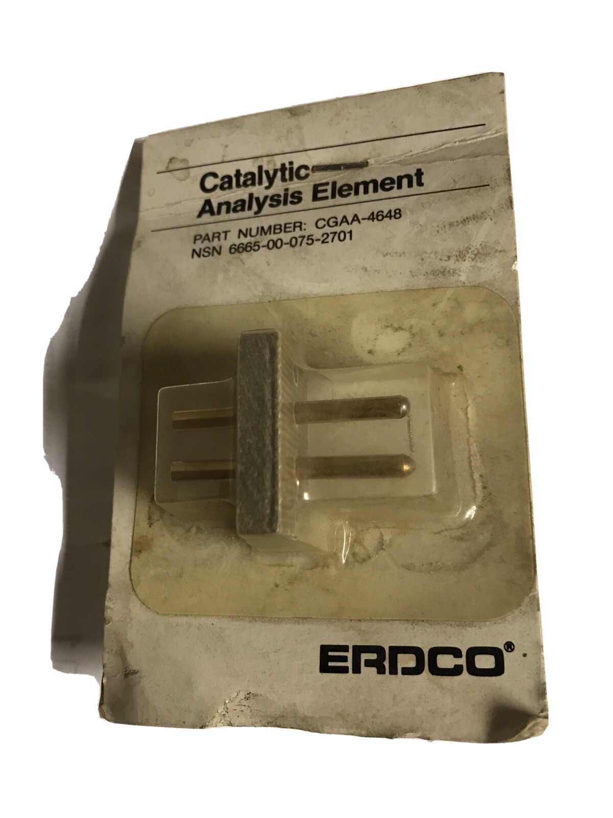 Erdco Catalytic Analysis Elements CGAA-4648 2 Each Platinum