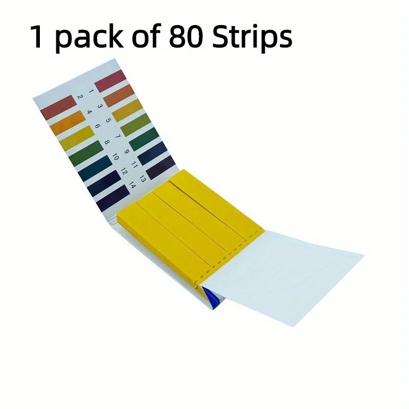 pH Test Strips 1-14 480x Indicator Paper Litmus Urine Saliva Tester 10 Pack