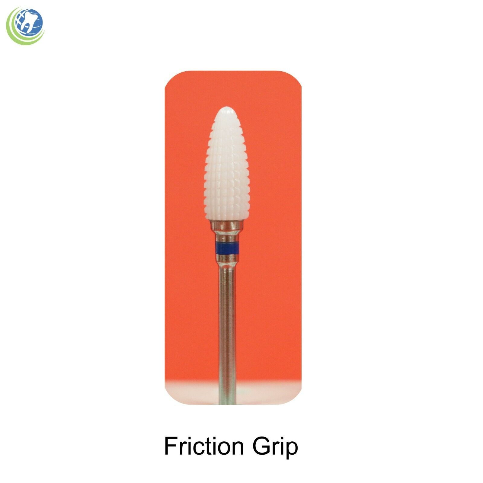 Dental Lab Solid White Zirconia Ceramic Bur Micromotor HP Cutter Polish SE-Z8B