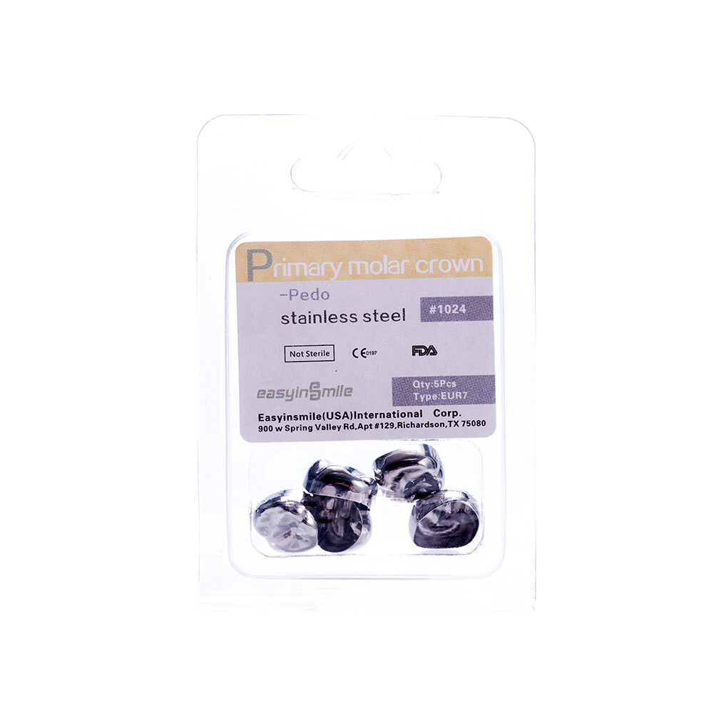 Dental Kids Crown Stainless Steel Primary Molar Crown D Premolar/E Molar DUL-UR2
