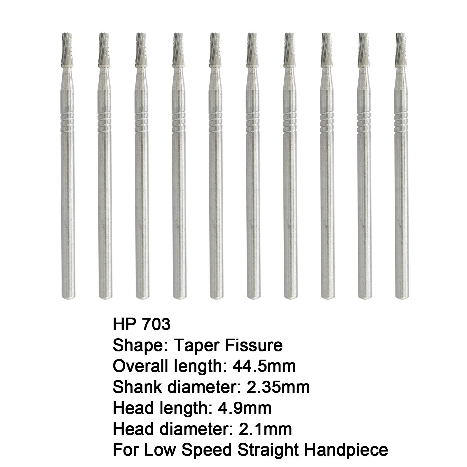 Wave Dental Surgical Burs Carbide 698 699 699L 700 701 702 702L Taper HP Prima