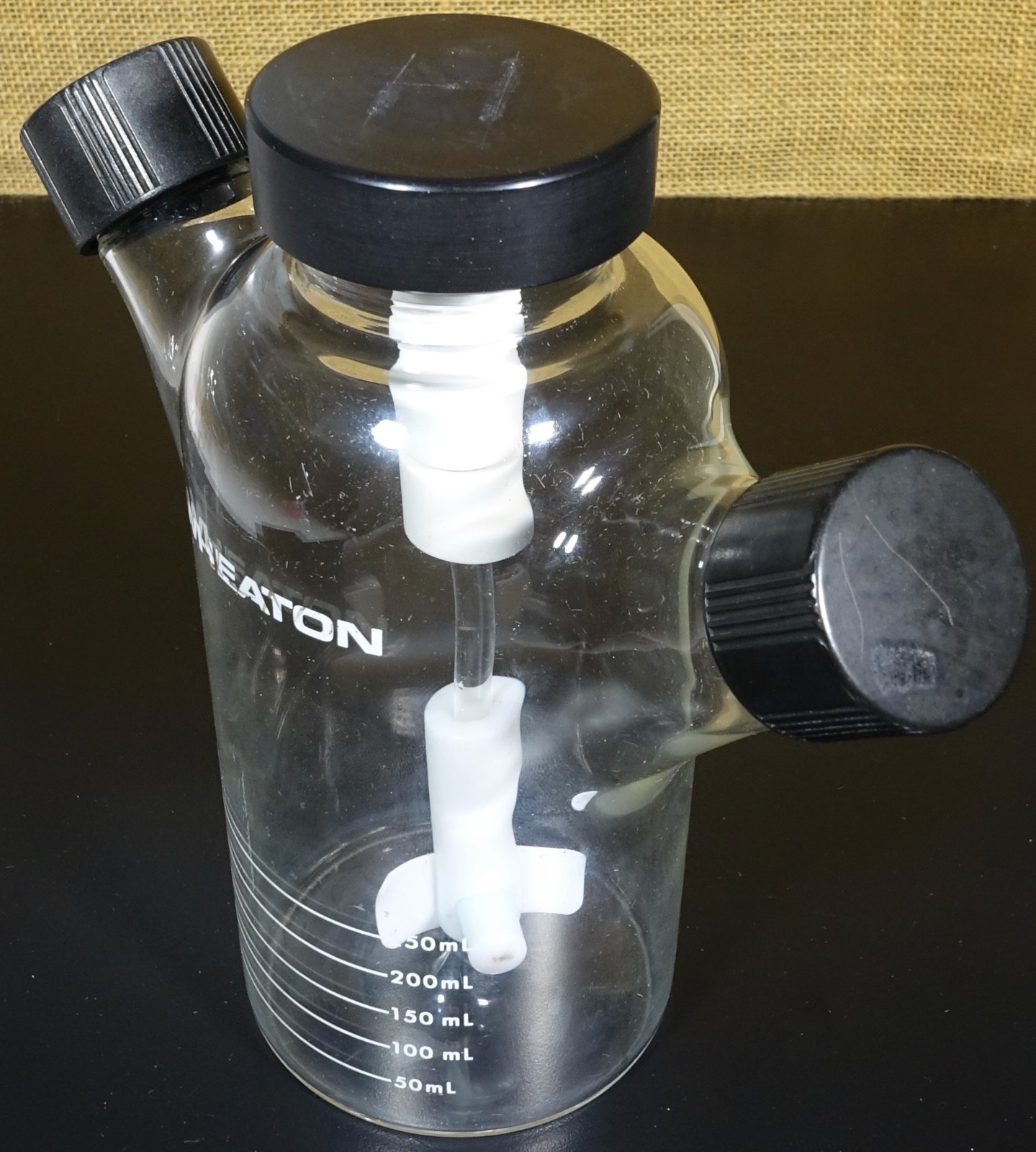 Wheaton 250mL Tissue Culture Spinner Flask, Bioreactor; excellent condition