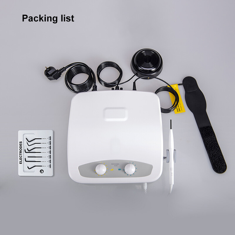 Dental Electro Electrosurgery Unit Machine High Frequency Electric 7pcs Knifes