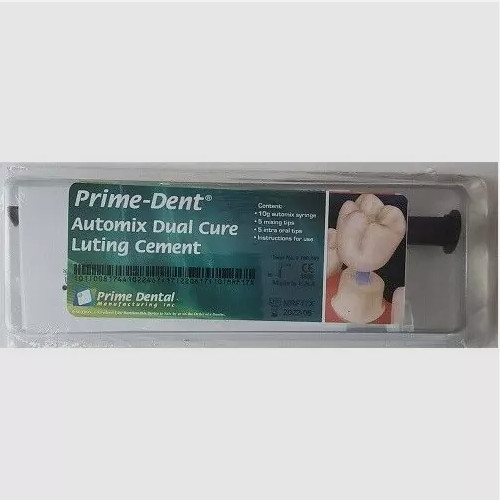 Permanent Dental Cement For Bridges Inlays Implants Veneers Crown A2 10g Syringe