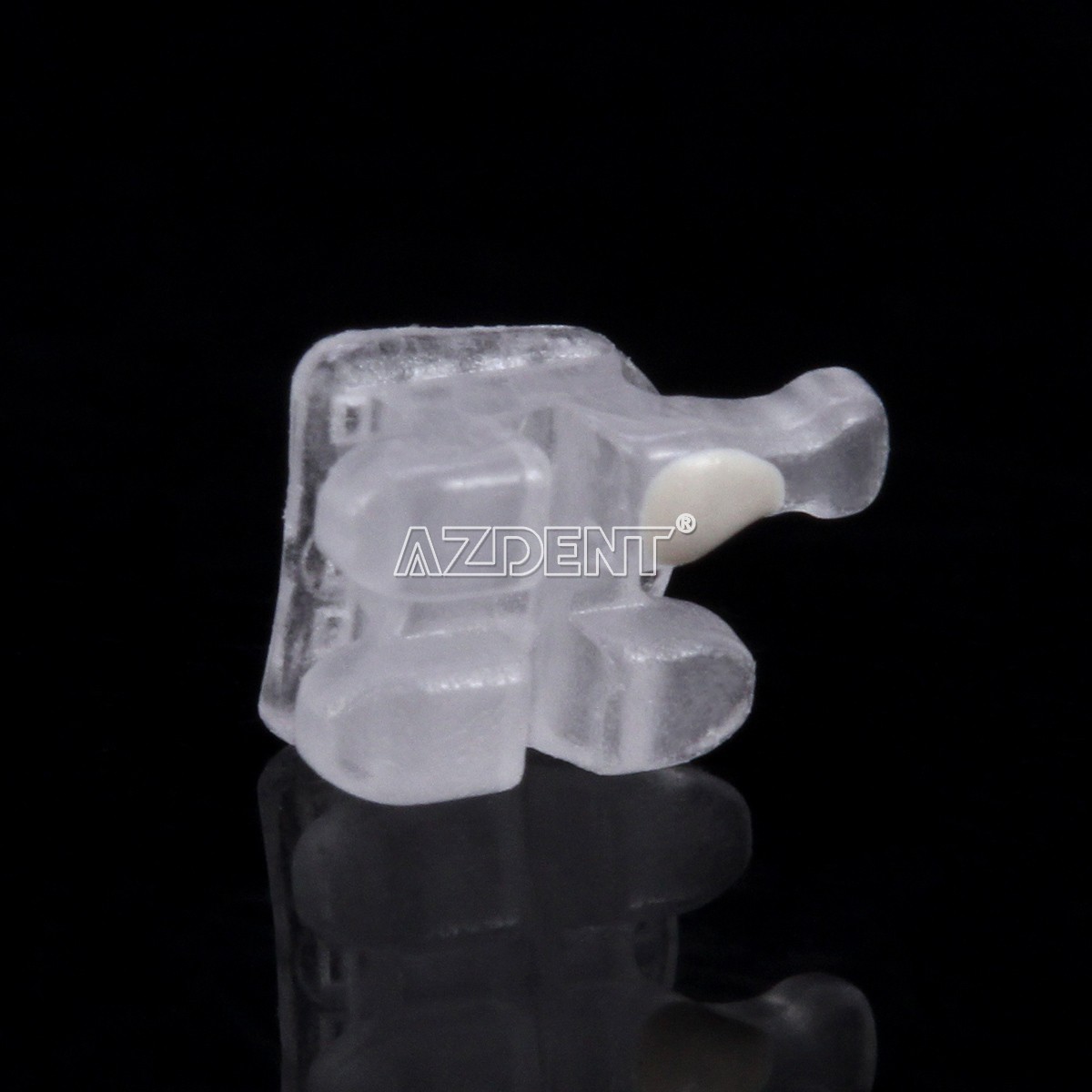 5X Dental Orthodontic Ceramic Brackets Braces Mesh Base 5*5 MBT.022 Hooks 345