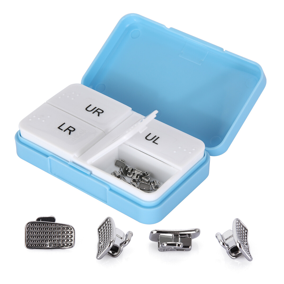 AZDENT Dental Ortho MIM Monoblock Brackets Braces Mini Roth MBT.022 /Buccal Tube