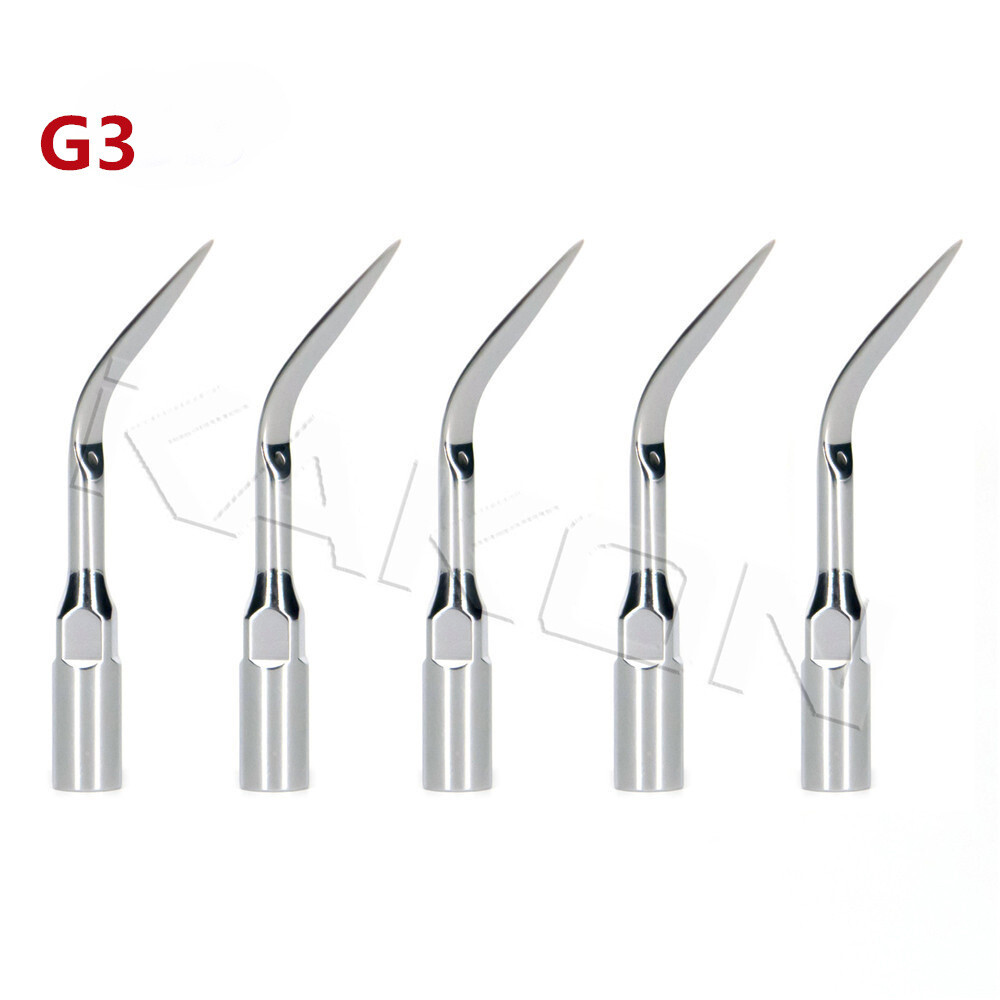 5Pcs/pack Dental WOODPECKER/EMS Ultrasonic Scaler Scaling Perio Endodontics Tips