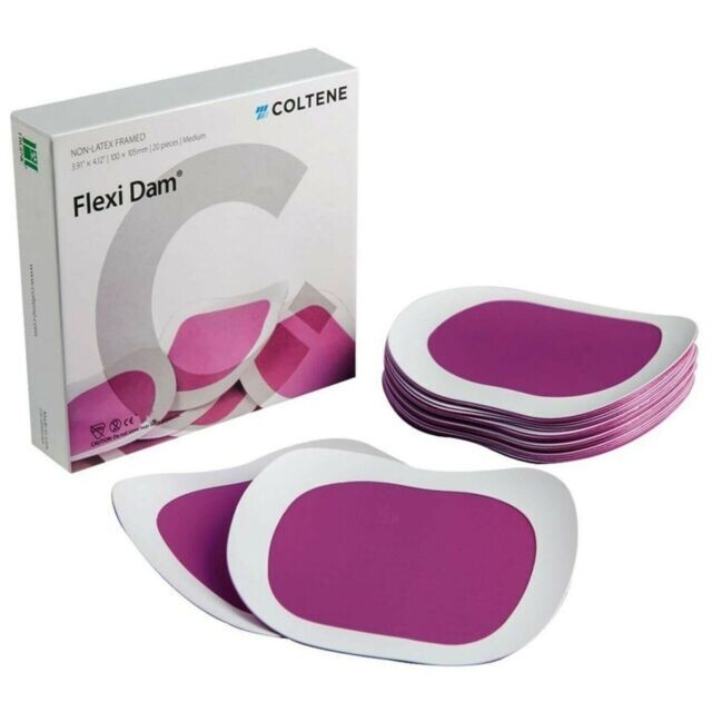 Coltene Hygenic Framed Flexidam Non Latex Dental Rubber Dam Purple EA PN:H00750