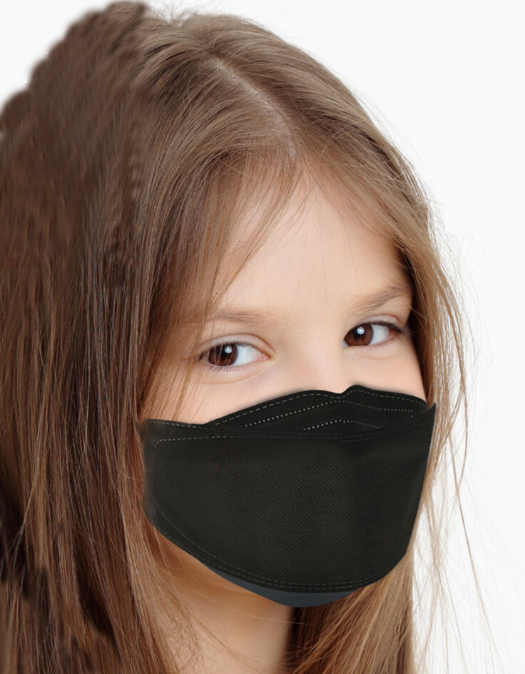 Happy Life Adults & Kids KF94 BLACK Face Mask [ Made in Korea ] Medical Good Day