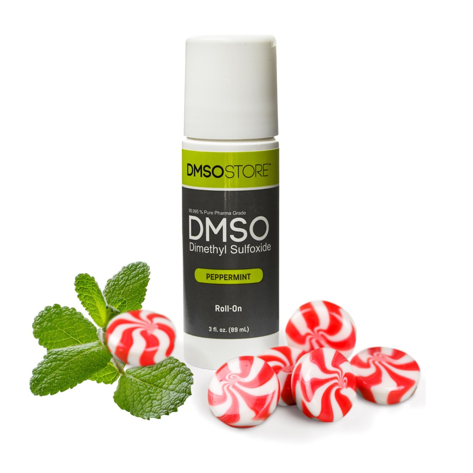 DMSO Roll on 3 oz with Peppermint Scent