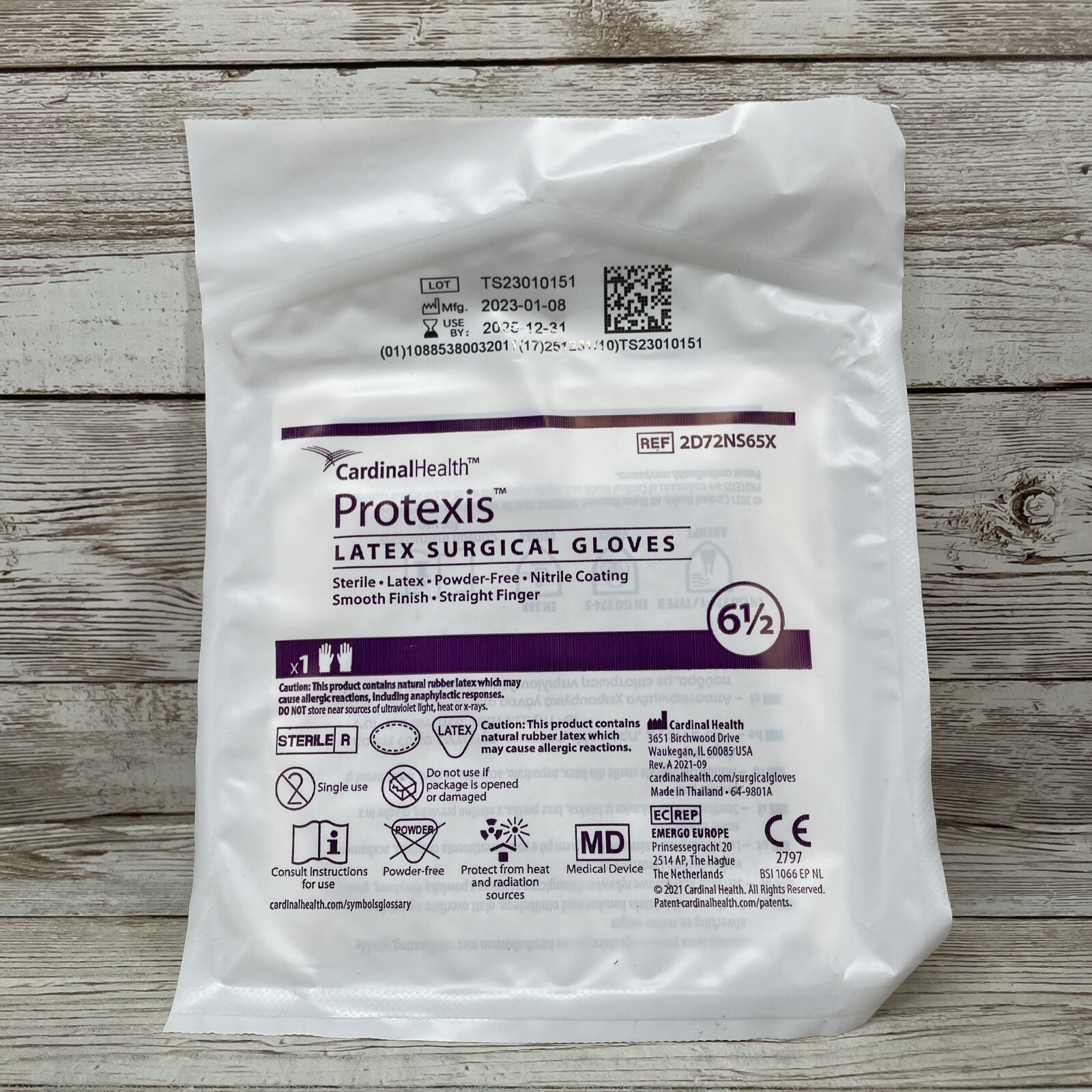 Protexis Latex Surgical Gloves, *31 Pair* Cardinal Health Size: 6.5, *See Date*