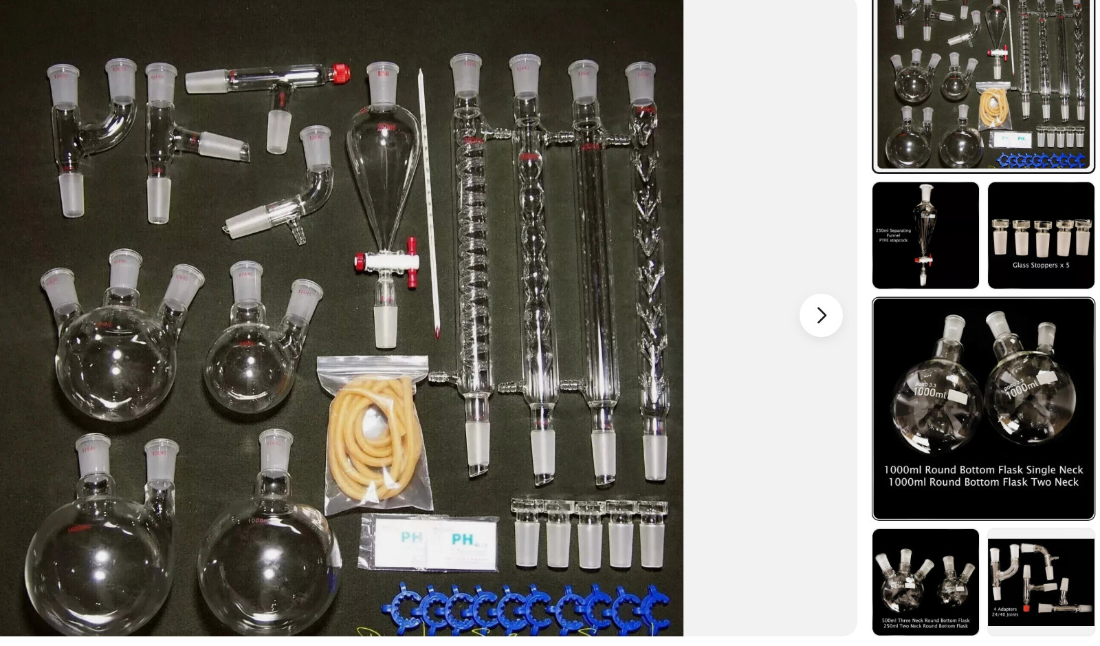 Liberty Scientific USA 24/40 Organic Chemistry Glassware Kit 32 PCS USA