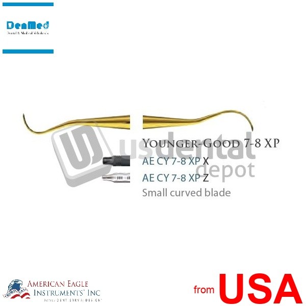 AMERICAN EAGLE – Curette younger-good 7-8 xp (3/8) ss – #AECY7-8XPZ 119125