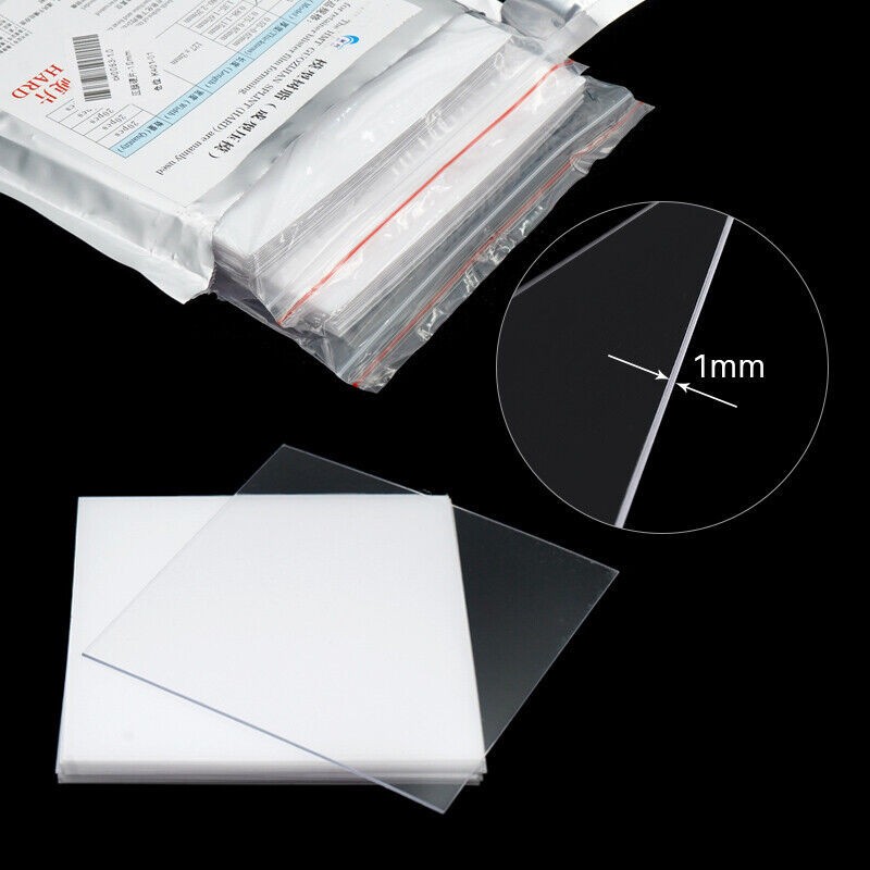 Dental Vacuum Forming Thermoforming Material Splint Sheets Retainer Hard Square