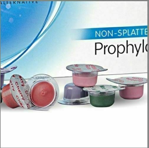 14 Cups MARK3 Assorted and Flavors Prophy Paste, Non Splatter, 1.23% APF