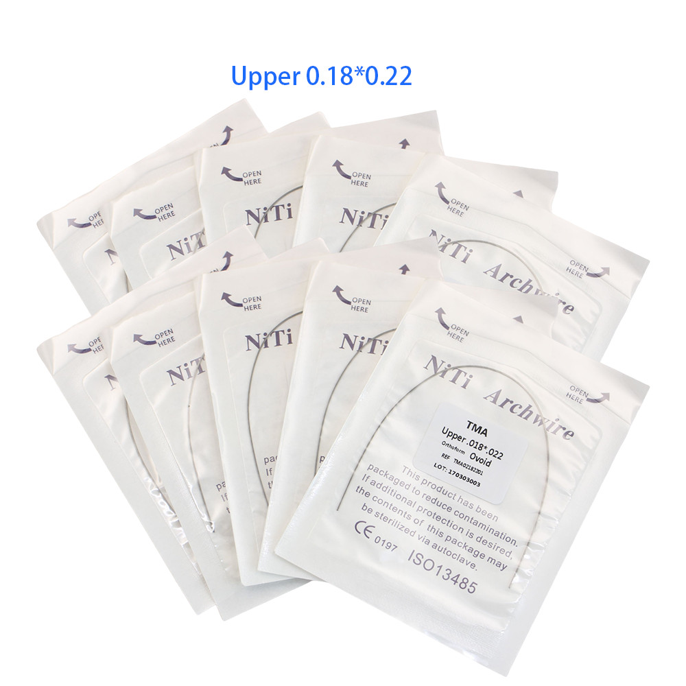 1pc/pack Dental Orthodontic TMA Beta Ti-Mo Arch Wires Rectangular Ovoid Form