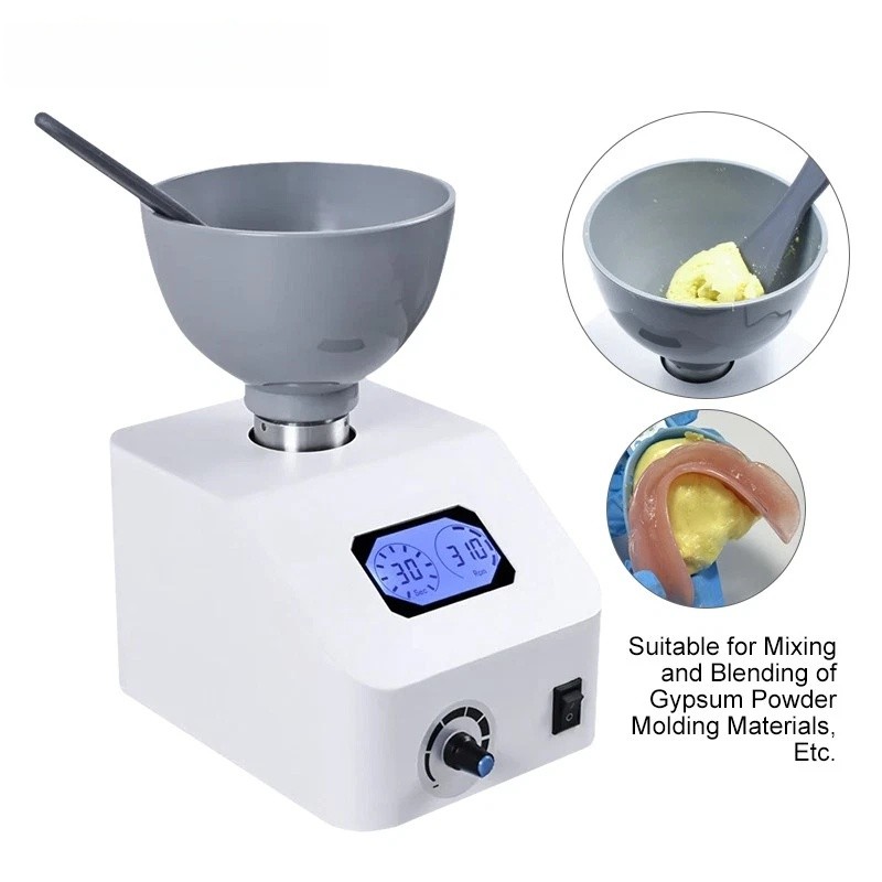 Dental Laboratory Alginator Mixer With Bowl