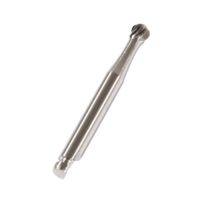 5Pcs/Box Dental Tungsten Steel Carbide Burs RA8 Round Low Speed Handpie Drills