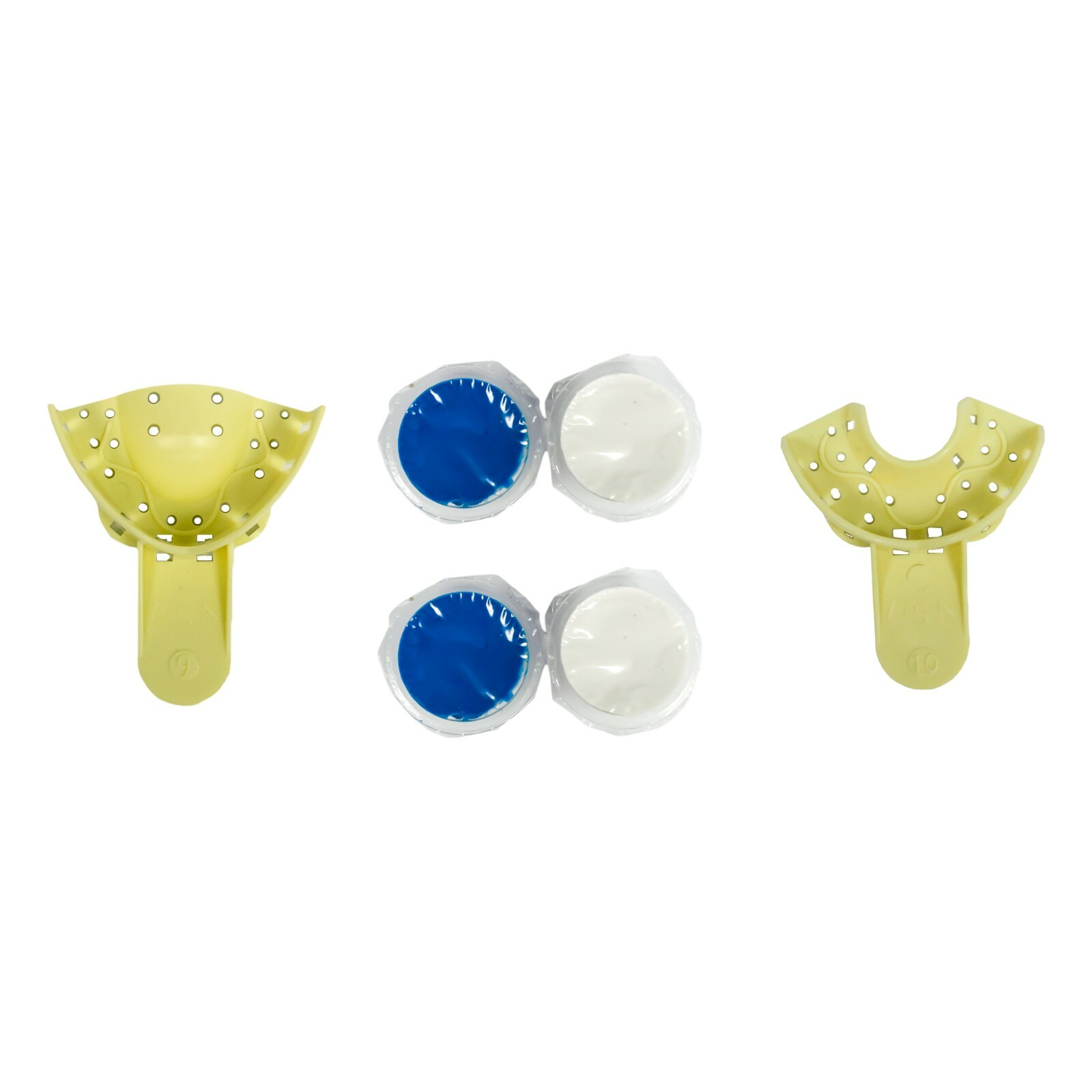 Grillz Custom Molding Dental Impression Putty Kit for Anterior Upper Lower Teeth
