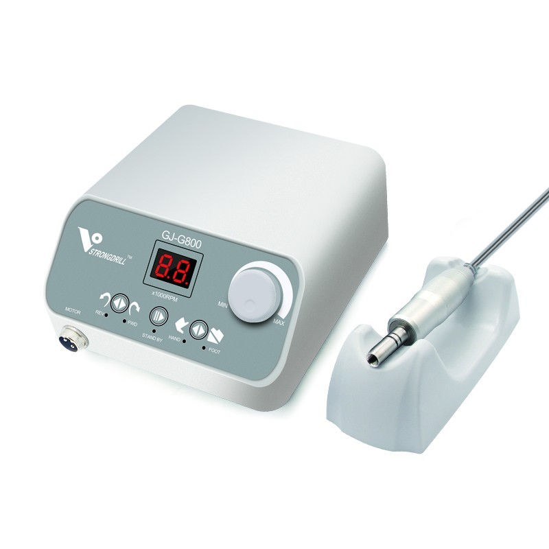 G800 Strong Dental Micro Motor Polisher Machine 50000 RPM with E-type Handpiece