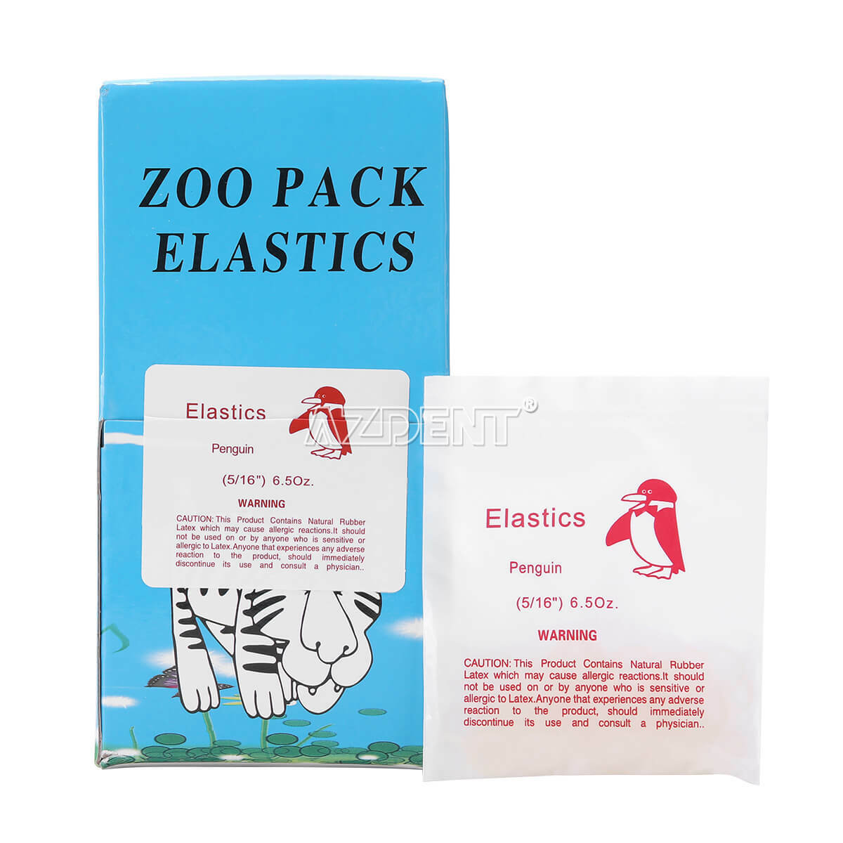 5000Pcs/bag Dental Ortho Elastic Braces Rubber Bands 1/4 3/16 1/8 5/16 3.5OZ NEW