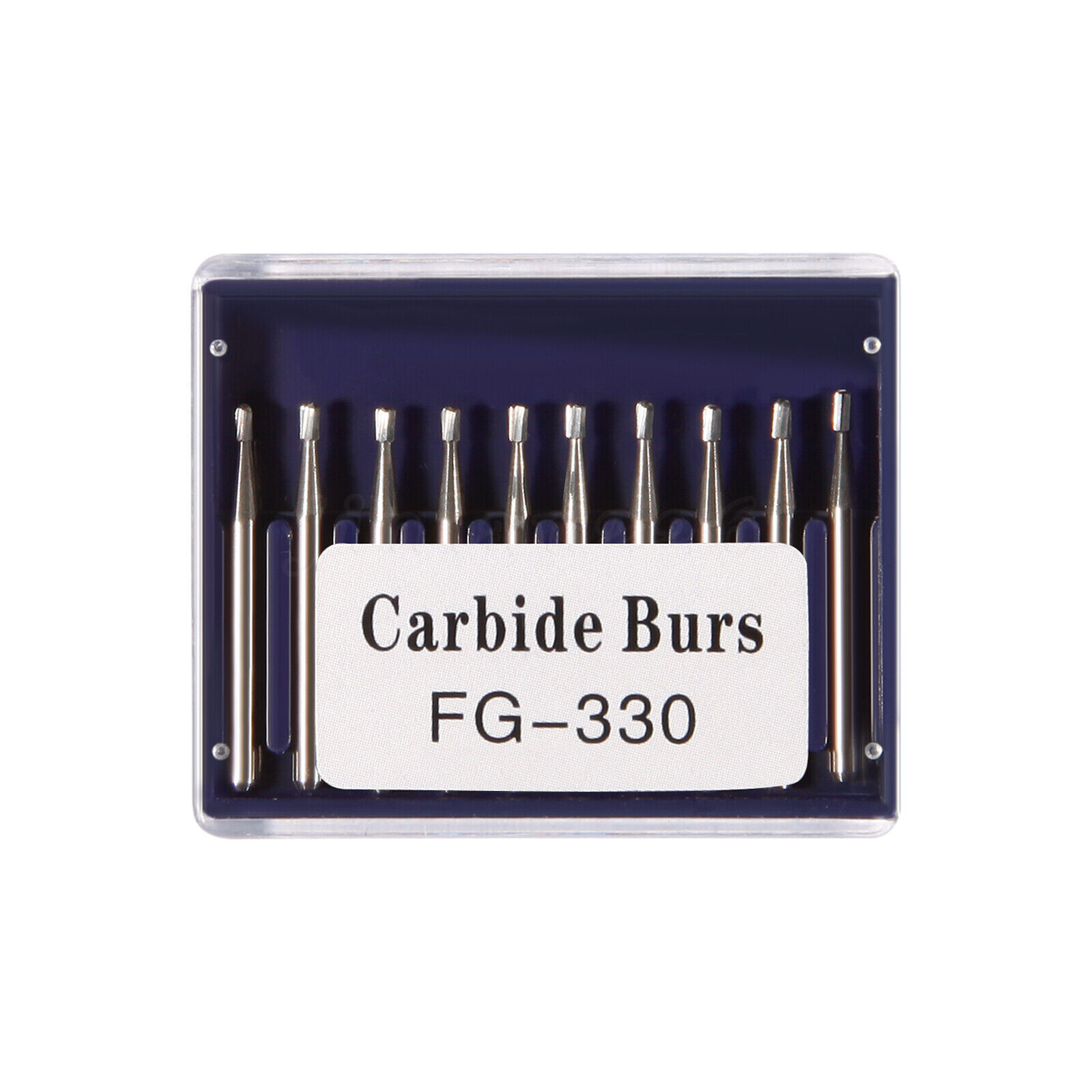 Dental Carbide Burs Pear-Shaped Type High Speed Tungsten Steel Bur FG330