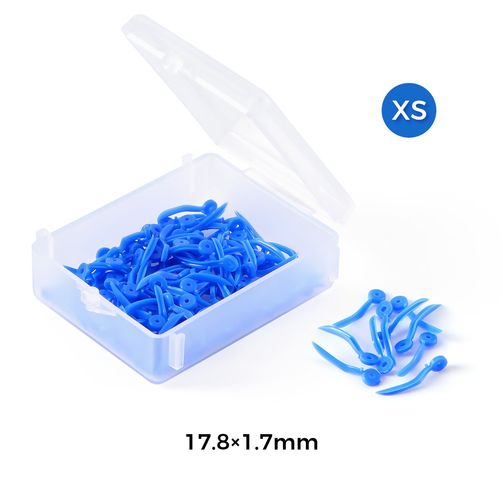 JMU Dental Disposable Dental Colorful Plastic Wedges with hole 100pcs/box
