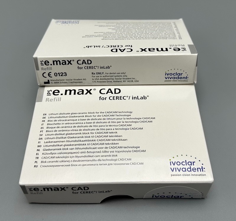 C14 Dental Emax CAD Glass Ceramic Blocks Lithium Disilicate LT HT A1 A2 A3