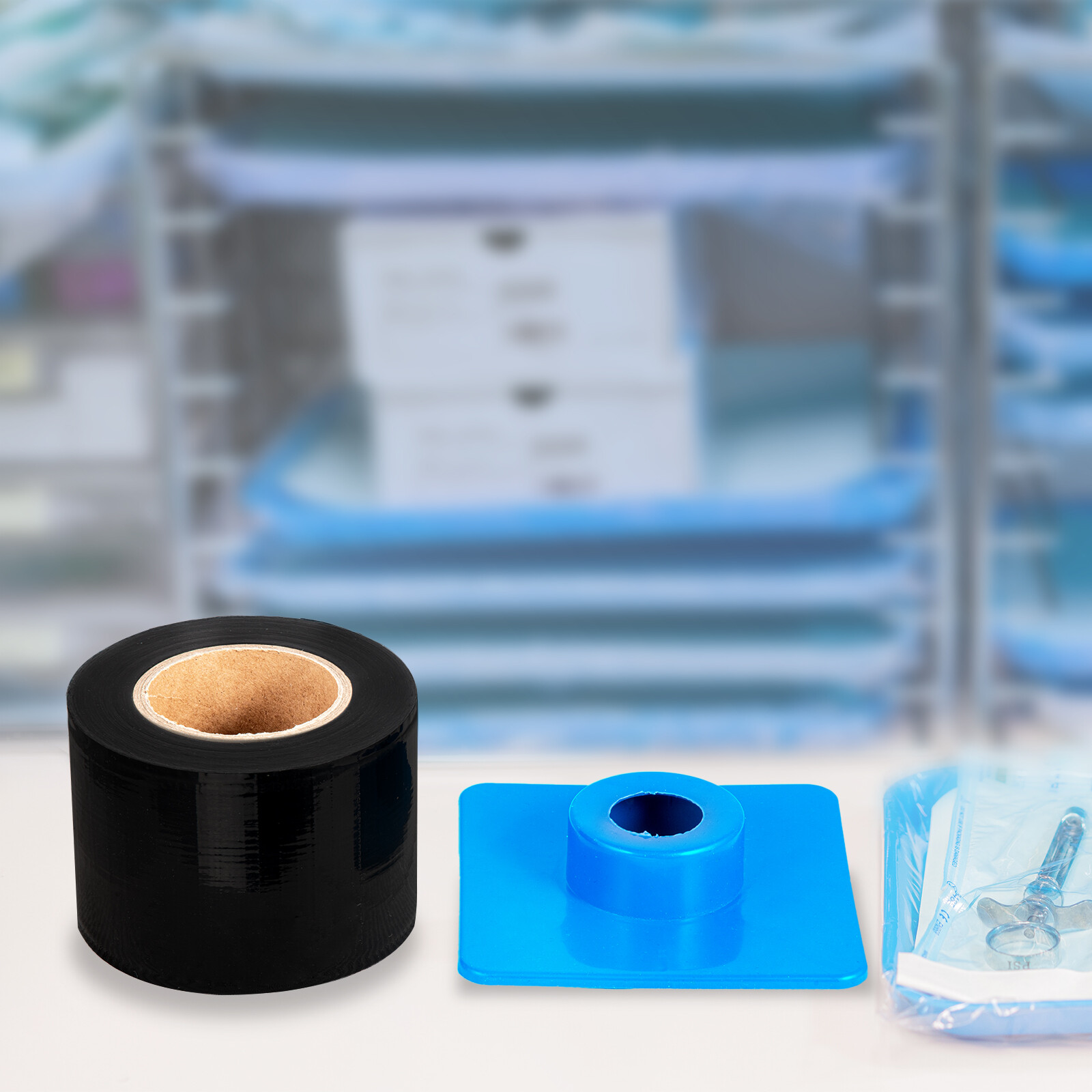 8 ROLLS Dental Medical Tattoo Barrier Film Roll Tape 1200 Perforted Sheets 4″x6″