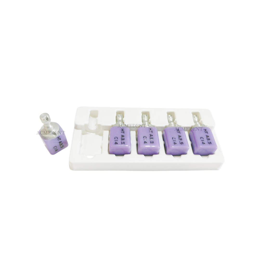 25Pcs Dental CAD CAM C14 Block HT LT Blocks Glass Ceramic Lithium Disilicate
