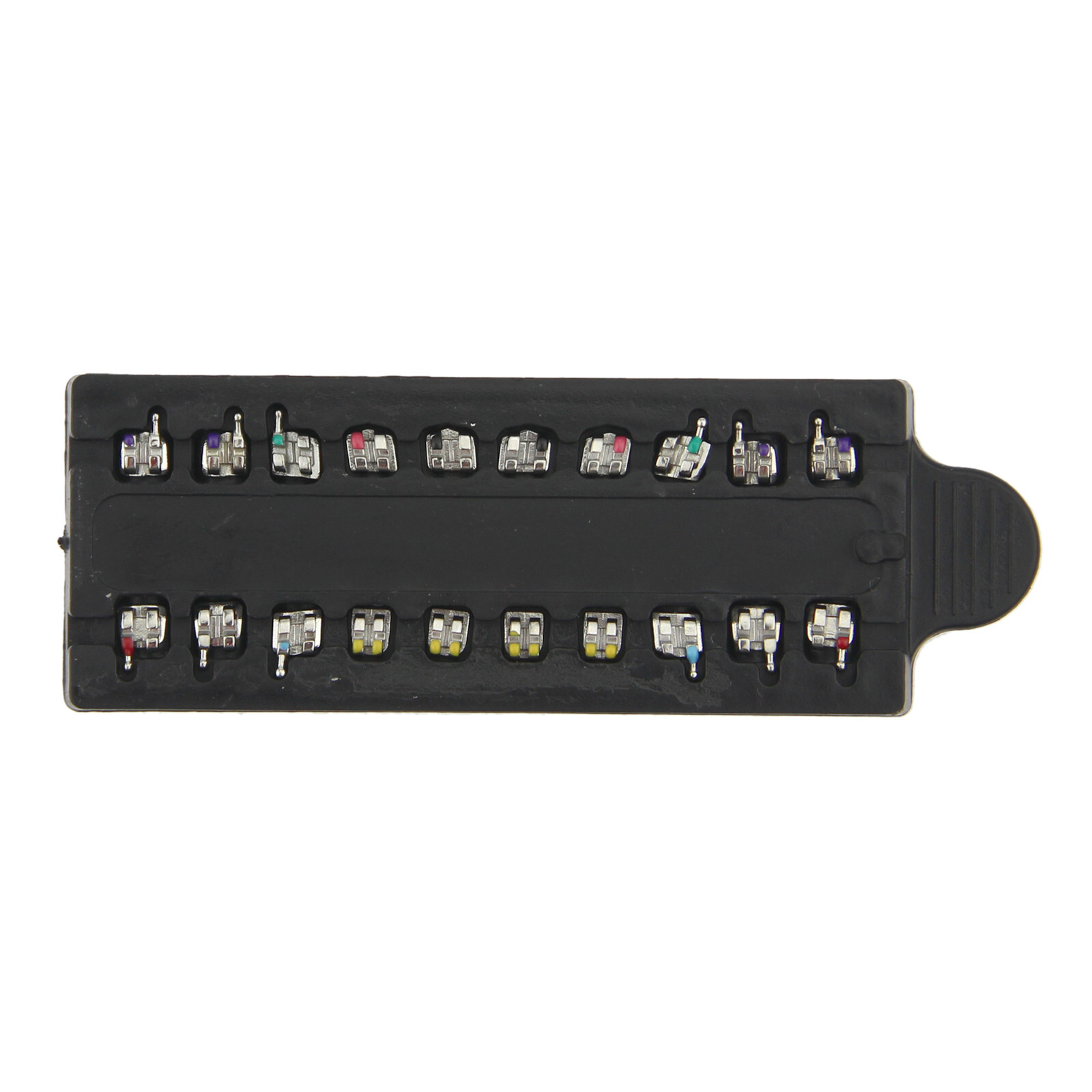 Dental Ortodoncia Braces Brackets Metal MIM Mini 022 018 Roth MBT 345 Hook 5-5
