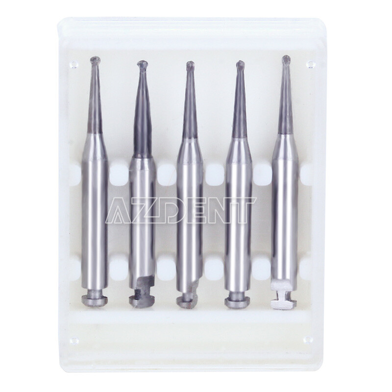 Dental Tungsten Steel Carbide Burs RA 1-8 for Contra Angle Low Speed Handpiece