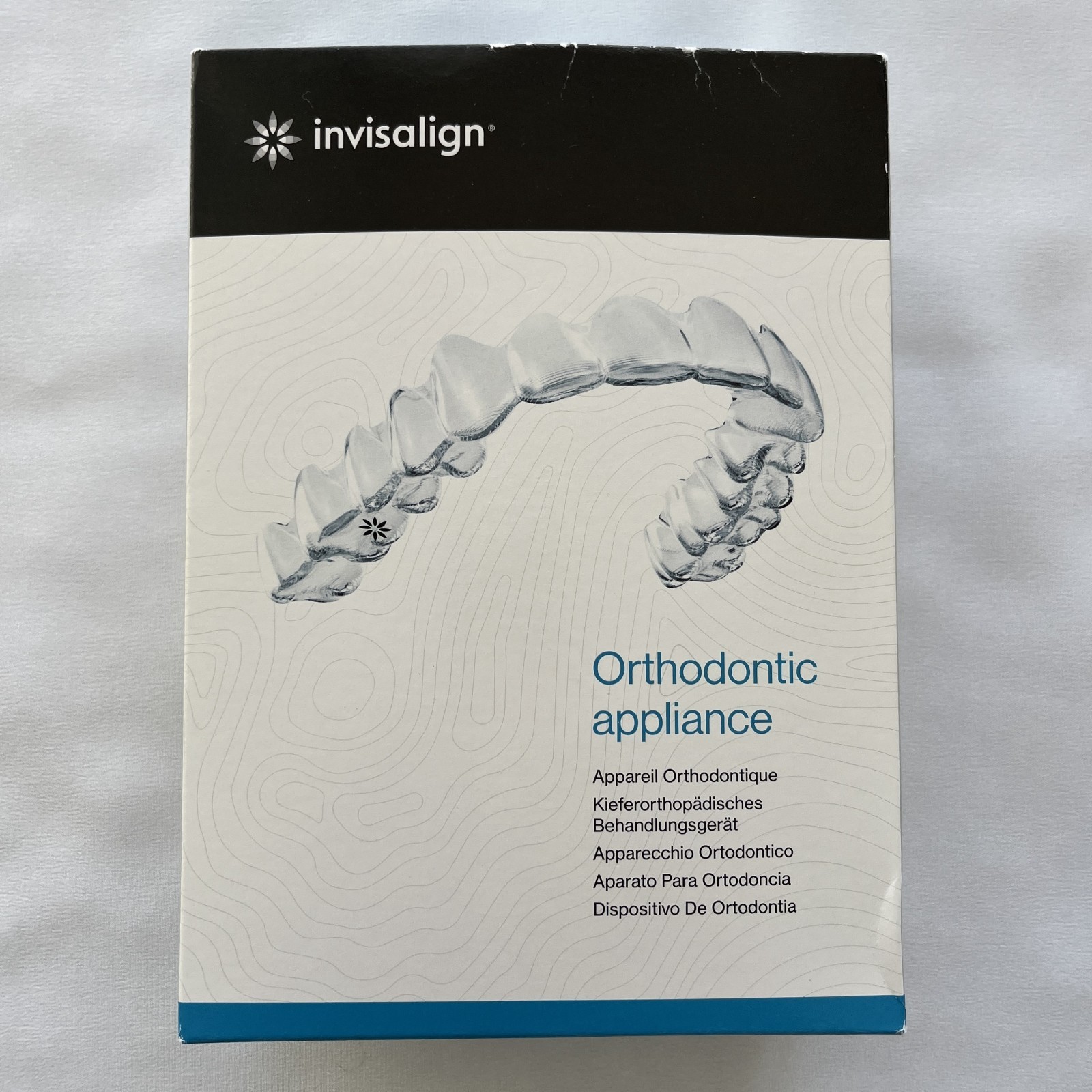 Invisalign aligner trays LOT (28 upper/lower sets) — PROP ONLY, not for use