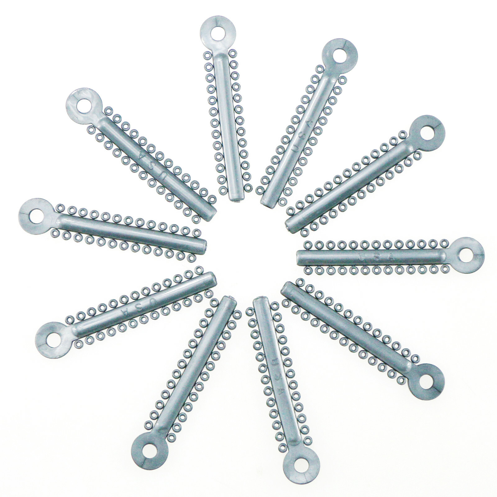1040 Pcs Dental Orthodontic Elastic Ligature Ties Rubber Bands for Brackets