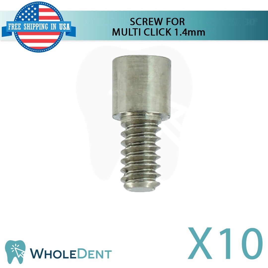 10X Screw With Length Of 4.0mm For Multi Unit 1.4mm Abutment