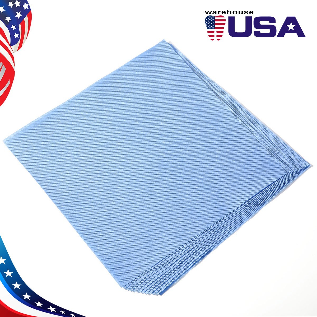 50pc Medical Dental CSR Wraps Autoclave Sterilization Wrap Sheets SMMS Non-Woven