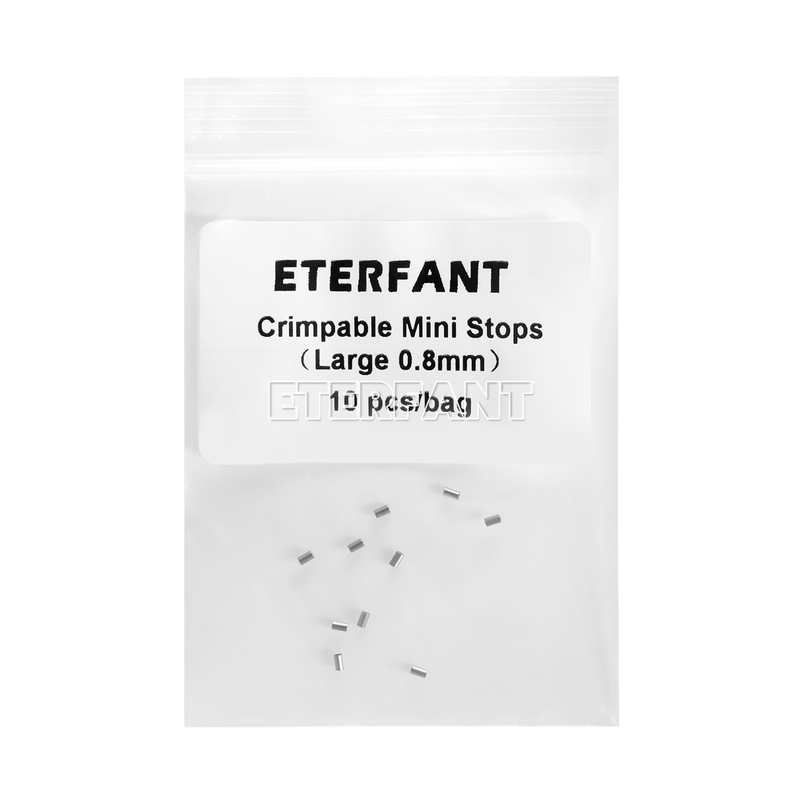 ETERFANT Dental Ortho Crimpable Mini Stops 0.8mm Crimpable Hooks for Round Wires