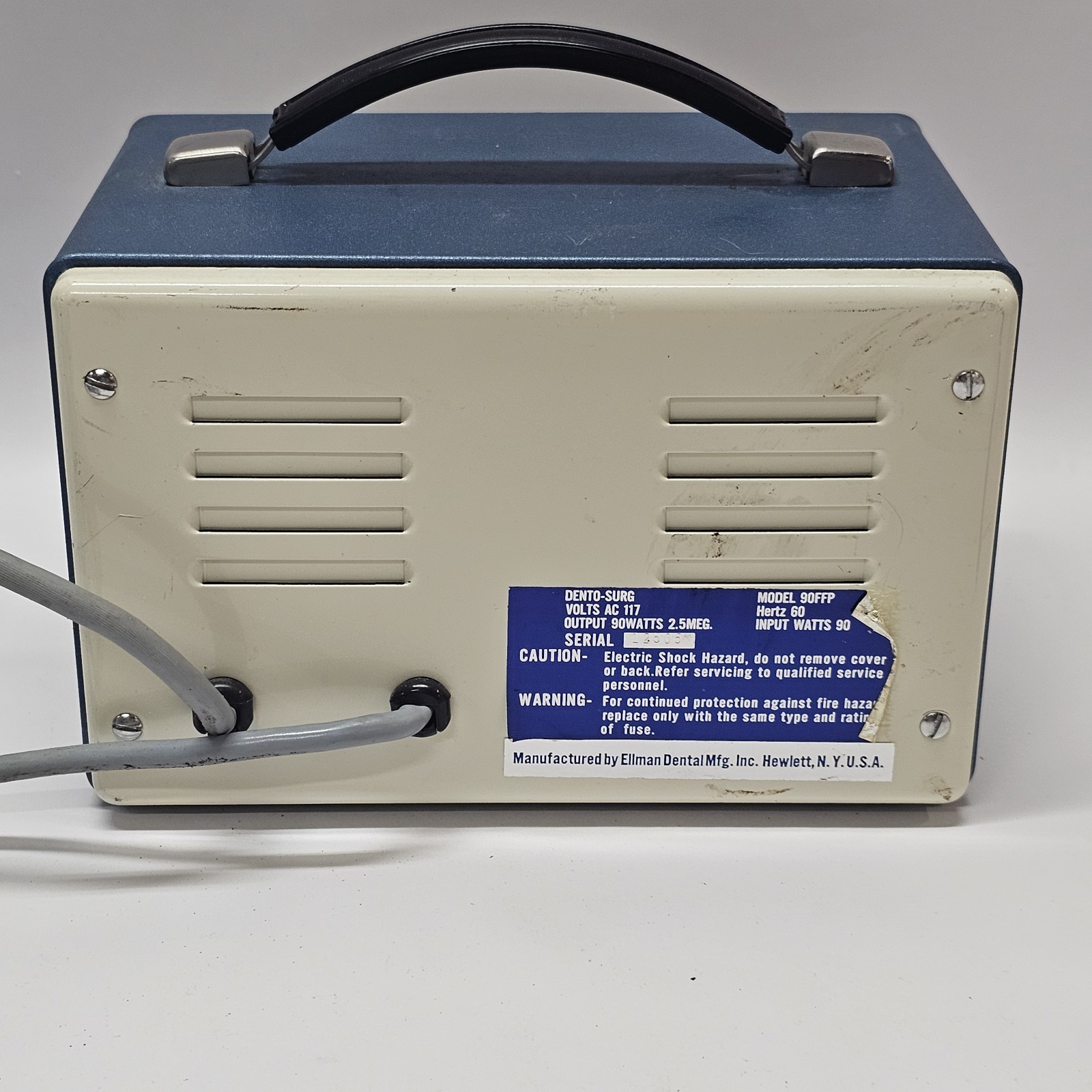 Ellman Dento-Surg 90FFP Dentistry Instrument Fair Condition Tested Working