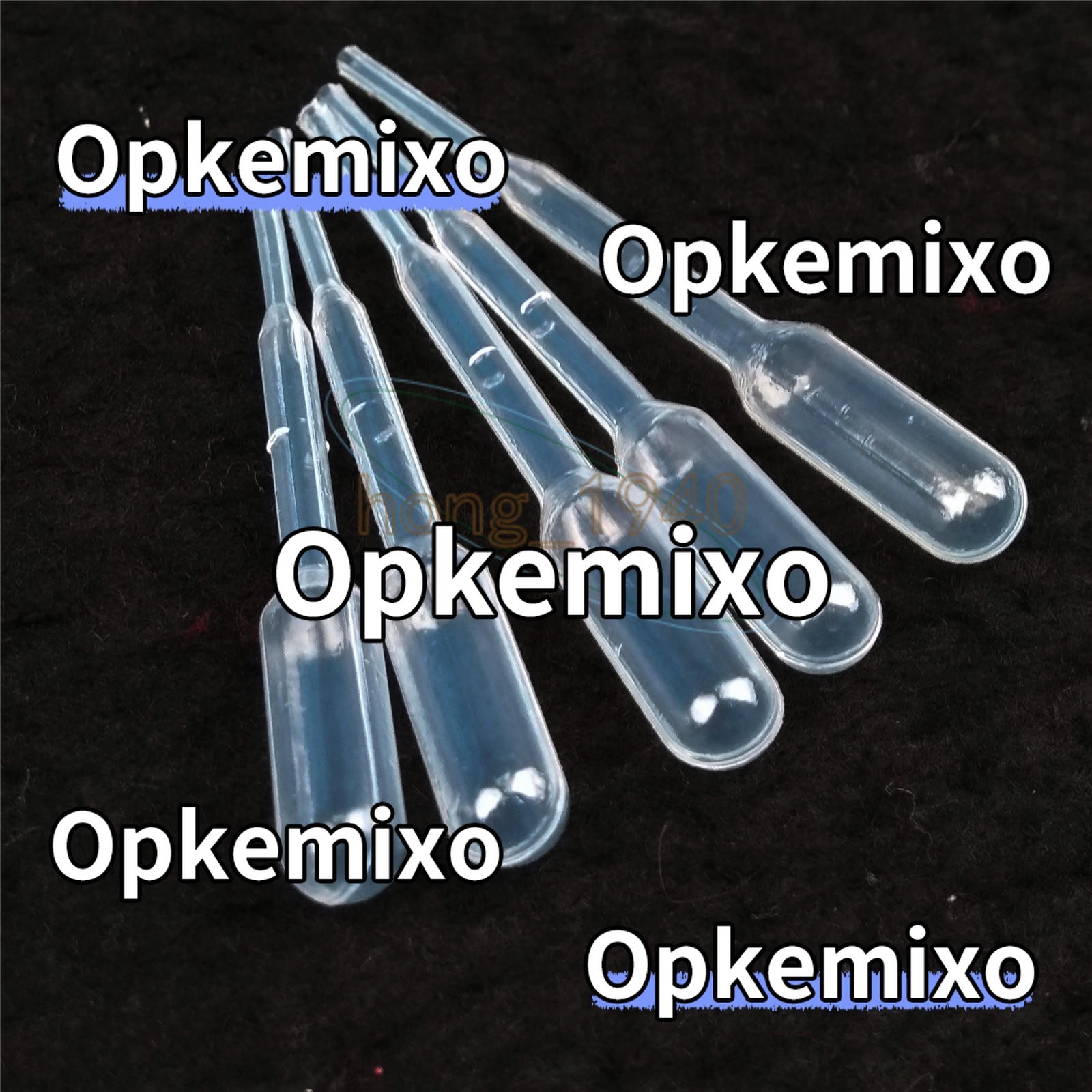 100pcs Disposable Plastic Graduated Dropper Transfer Pipette Airbrush 0.2ml New